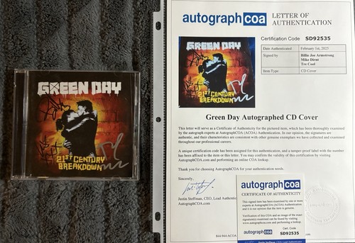 Green day libretto - green, cd