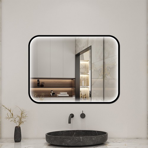 Bathroom front lit - front-lit, mirror